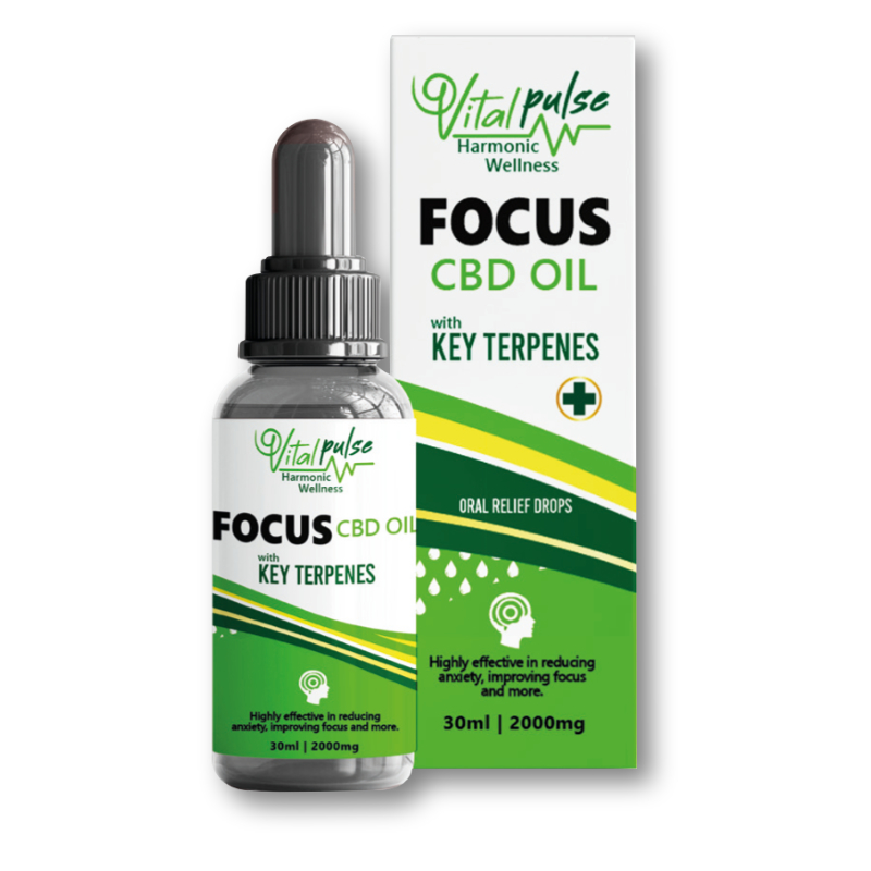 Vitalpulse Focus CBD Oil | Cannamart