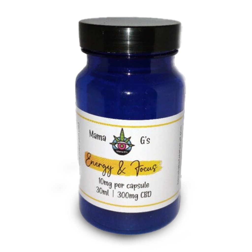 CBD Capsules with Terpenes - Energy & Focus