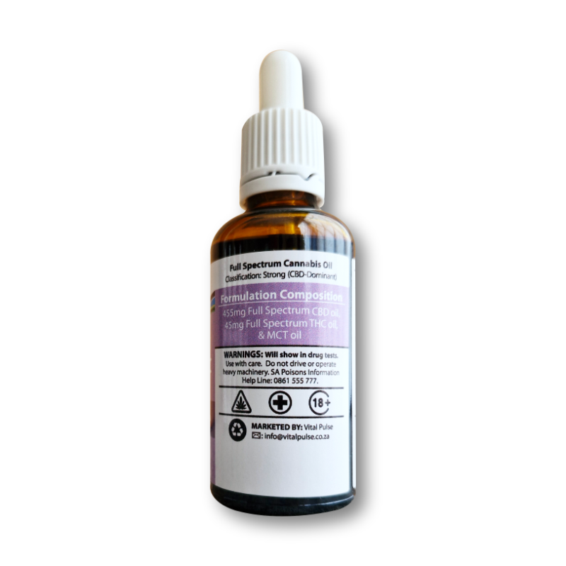 Vitalpulse CBD 10:1 THC Ratio Blend 50ml