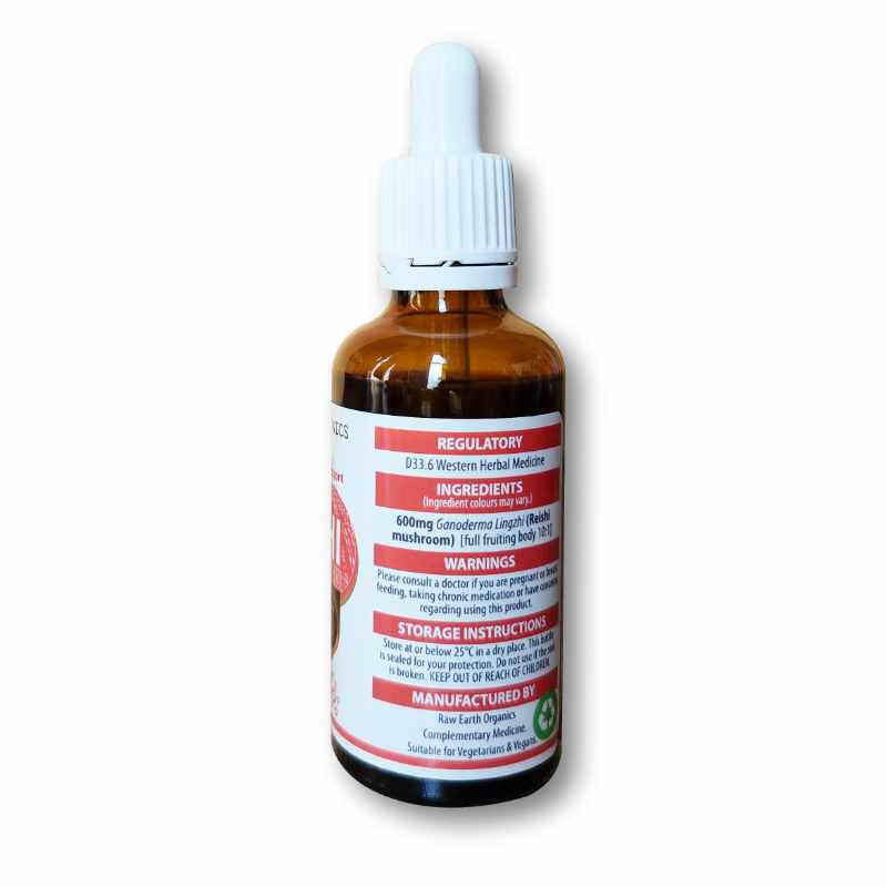 Raw Earth Organics Reishi 600mg (30ml)