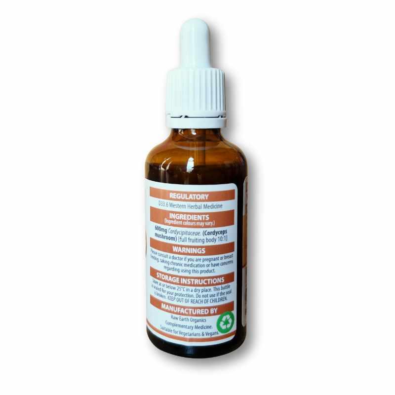 Raw Earth Organics Cordyceps 600mg (30ml)