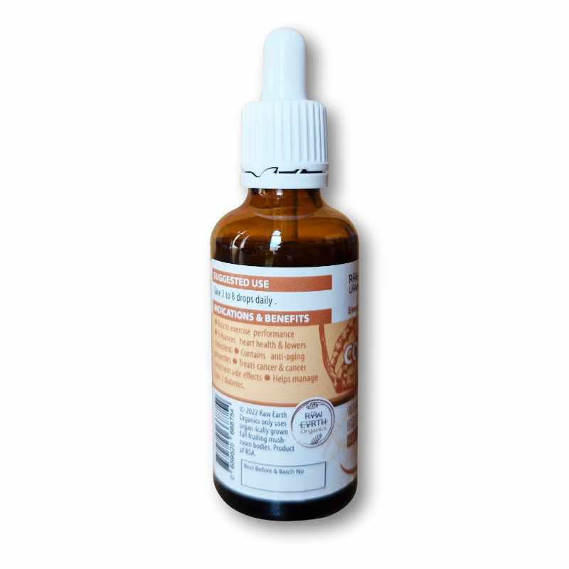 Raw Earth Organics Cordyceps 600mg (30ml)