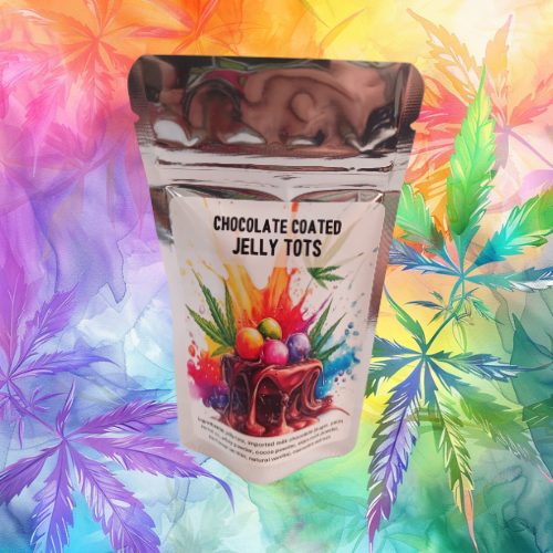 Gummies - Chocolate-Coated Jelly Tots 100mg (10x10mg)
