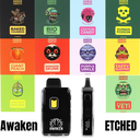 Awaken® Etched Disposable Vape 1ml - Giant Peach (Hybrid)
