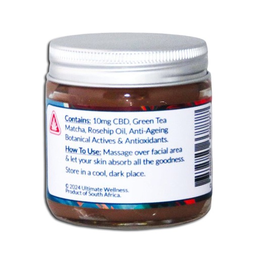 Ultimate Wellness CBD Face Mask - Anti-Aging 100ml