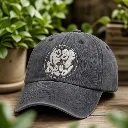 LOL CAP WASHED COTTON GREY.webp
