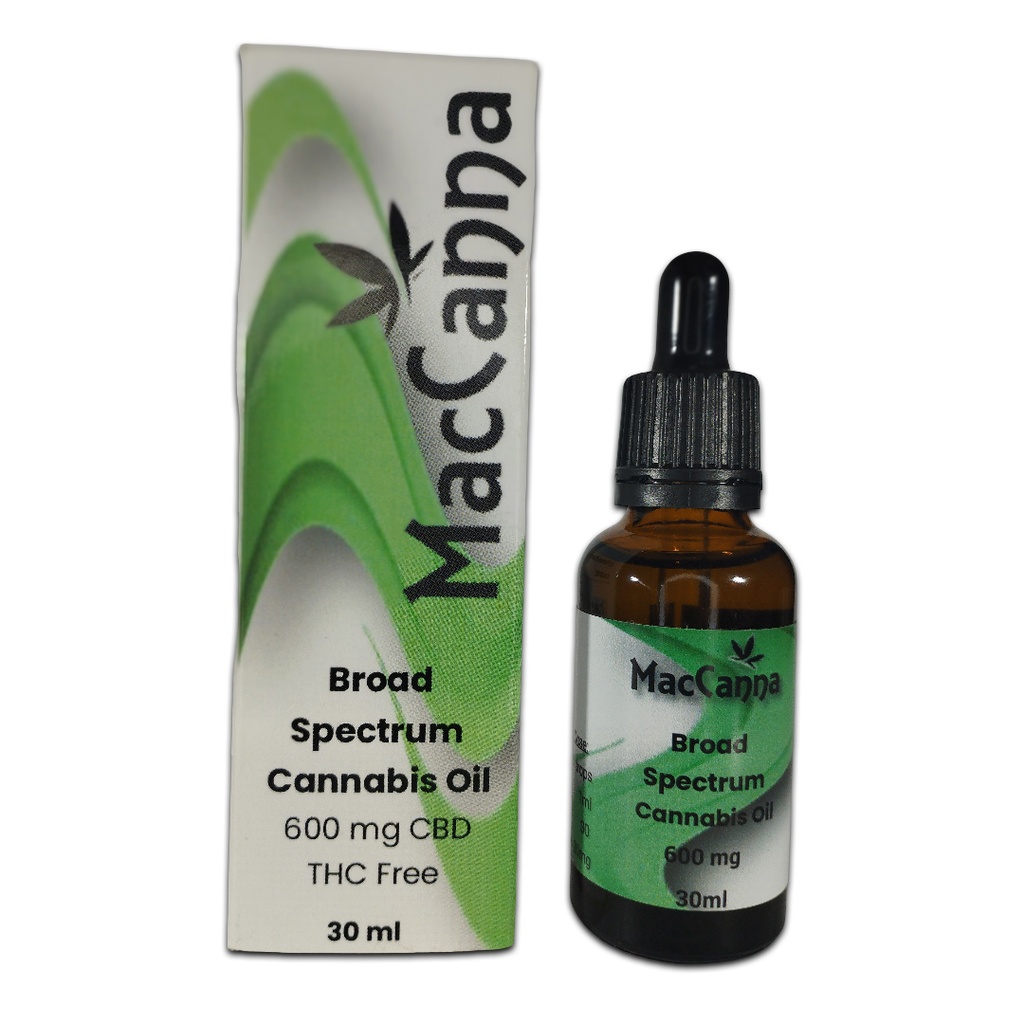 Broad Spectrum CBD Oil 600mg (30ml)