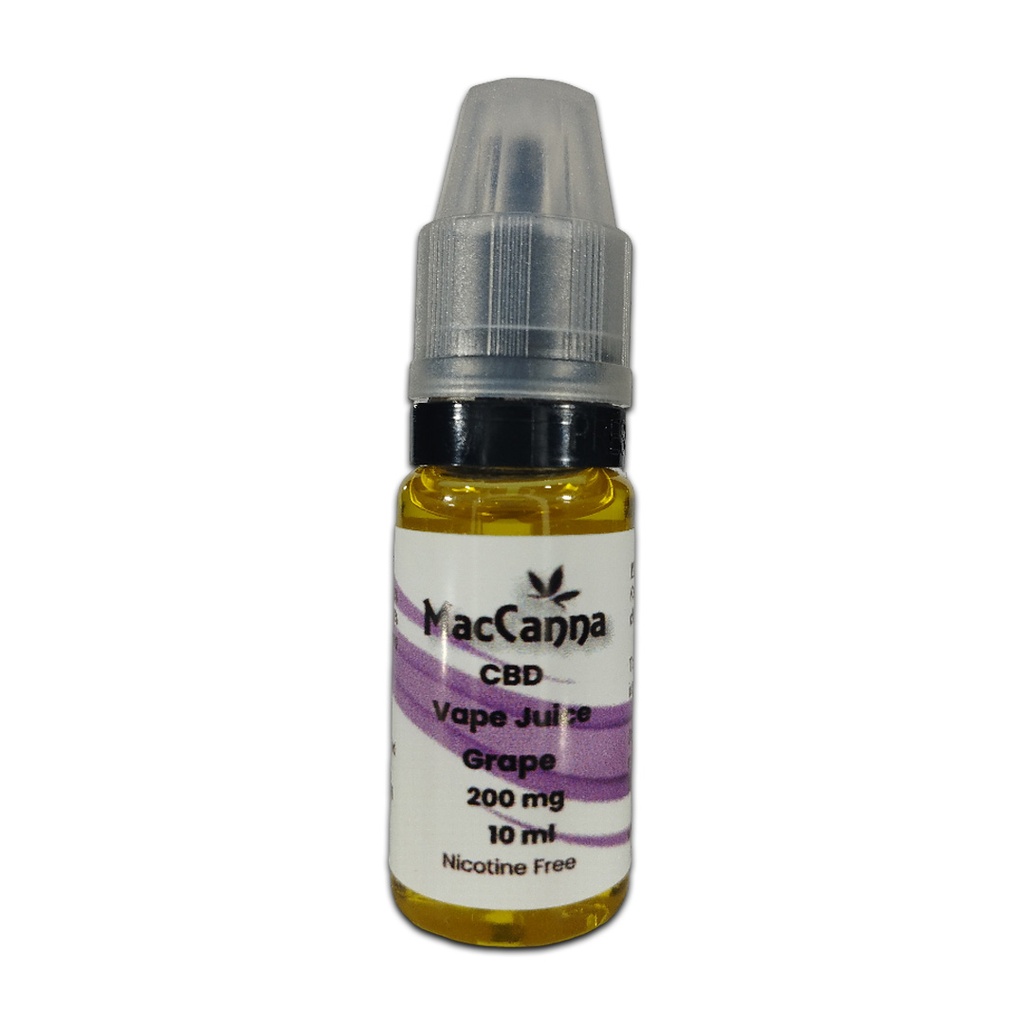 CBD Isolate Vape Juice 200mg (10ml) - Grape | Cannamart