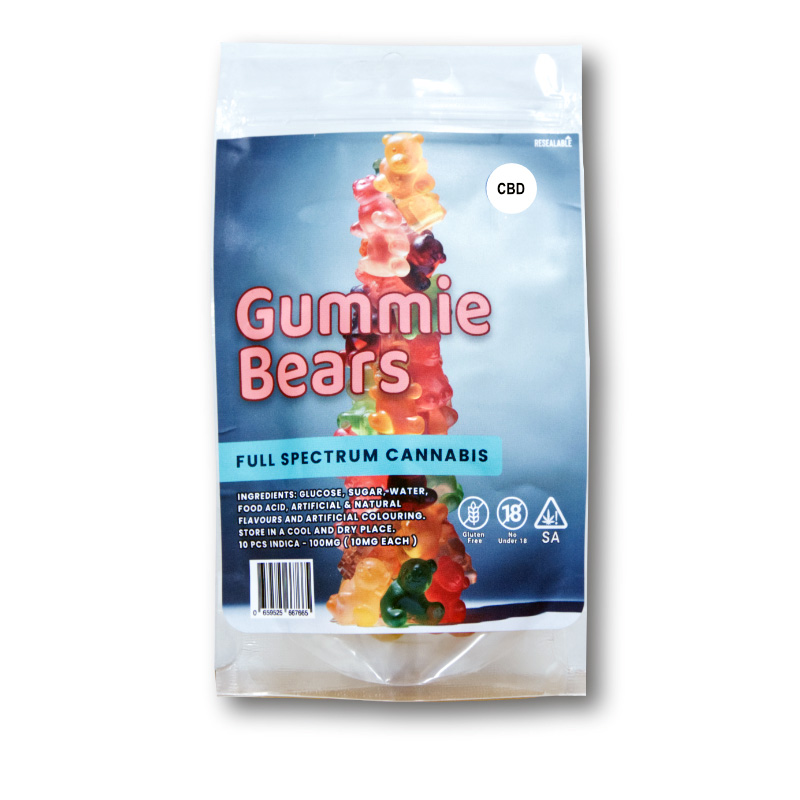 Gummies - Gummy Bears 100mg (10x10mg)