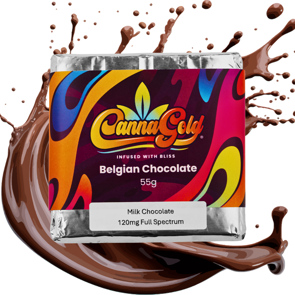 Belgian Chocolate Slab Full Spectrum (4x120mg)
