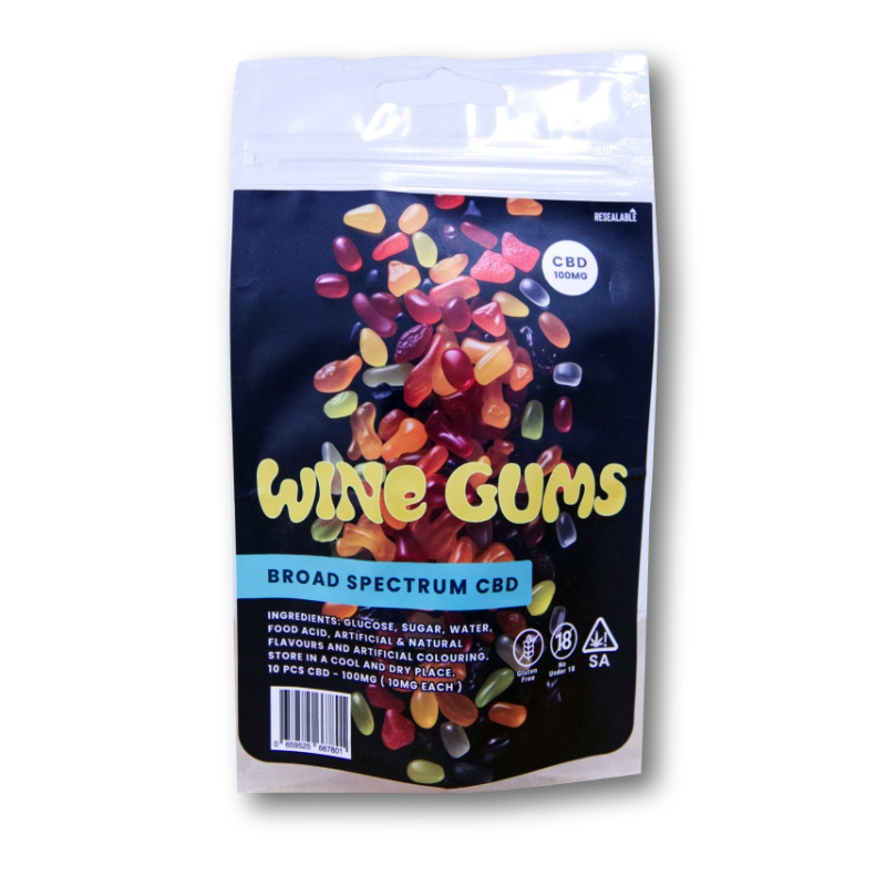 Gummies - Wine Gums 100mg (10x10mg)