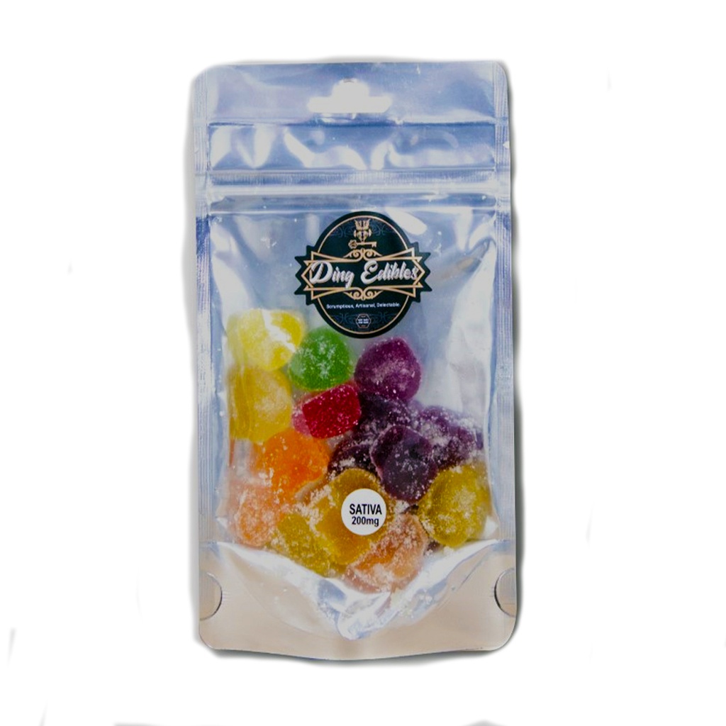 Gummies - Very Sour Jellies 200mg (20x10mg)