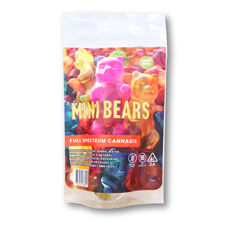 Gummies - Mini Teddy Bears 200mg (20x10mg)