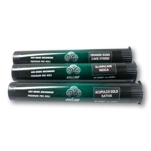 Rolling Thunder AAA Greenhouse Pre-Rolls - Indica