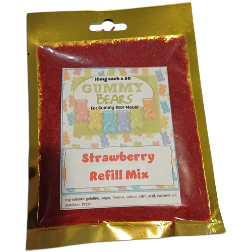 Canna Gummy Refill Mix with Distillate (for 50 cavities) (Banana, 10mg)