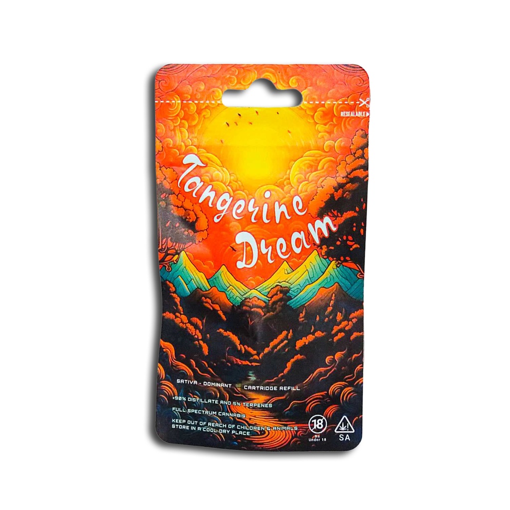 Dreamers Vape Carts 1ml Full Spectrum - Tangerine Dream (Sativa)