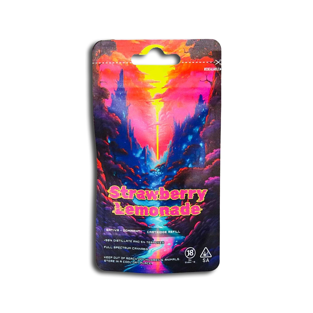 Dreamers Vape Carts 1ml Full Spectrum - Strawberry Lemonade (Sativa)