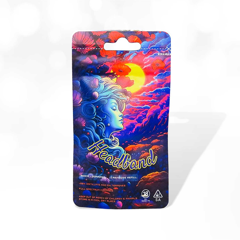Dreamers Vape Carts 1ml Full Spectrum - Headband (Indica)