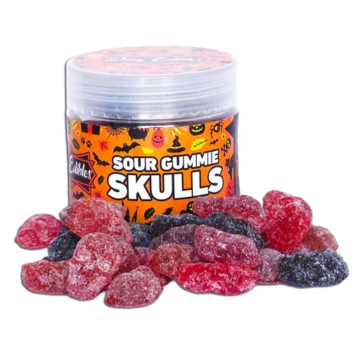 Gummies - Sour Skulls 150mg (30x5mg) - Sativa