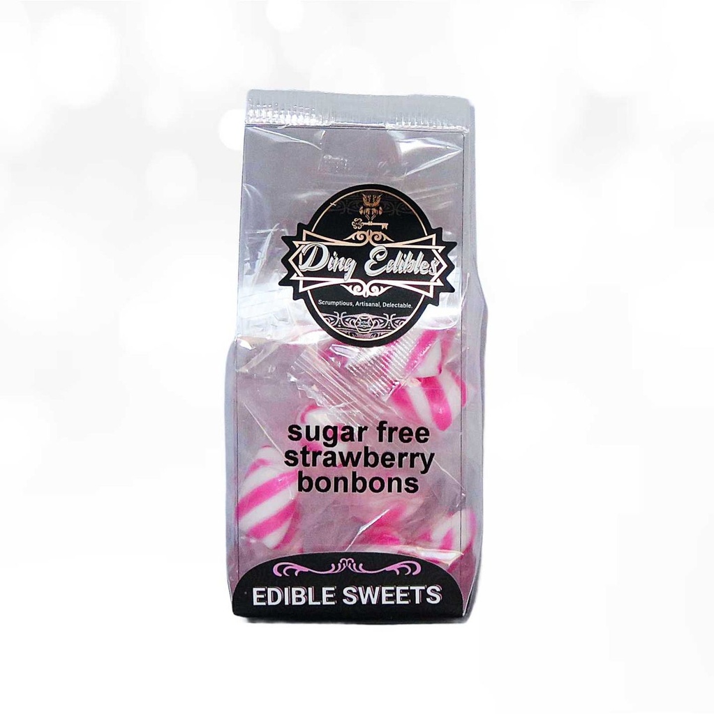 Strawberry Bon Bons 100mg Full Spectrum (Sugar Free)