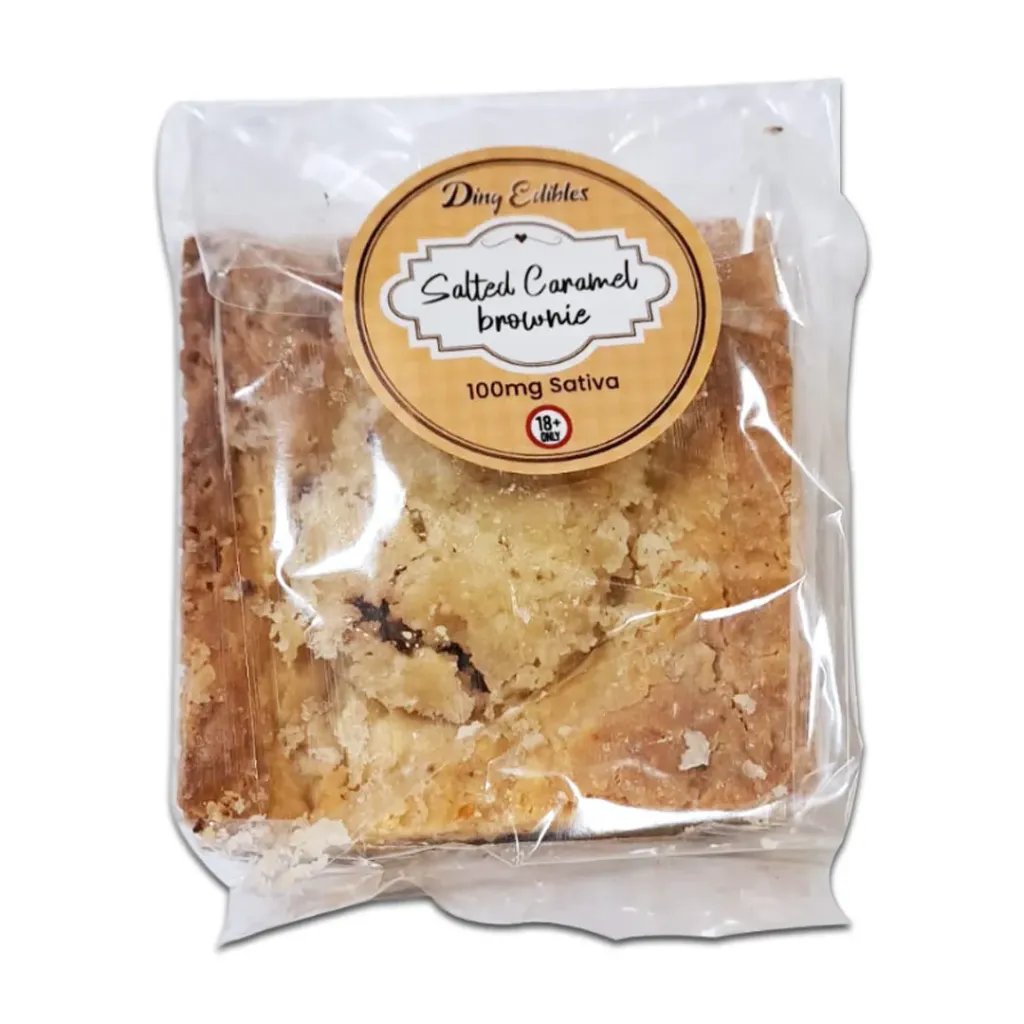 Salted Caramel Brownies - 100mg Full Spectrum (12 Brownies)