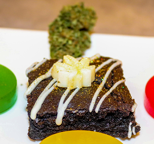 Belgian Chocolate Brownies - Belgian Choc with Oreos (10 Pack) (50 mg)