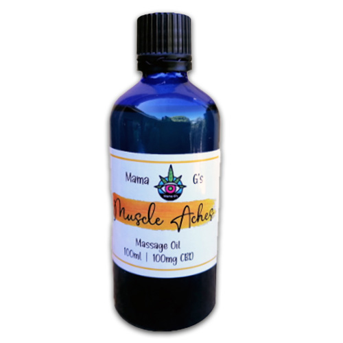 CBD Massage Oil 100ml (Muscle Aches & Pains)