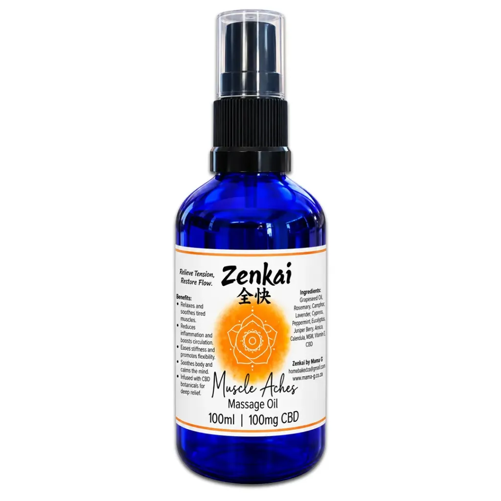Zenkai CBD Massage Oils 100ml