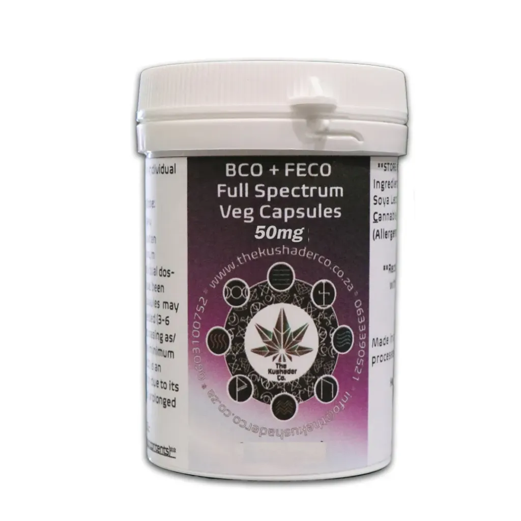 Full Extraction Cannabis Oil (FECO) - Capsules 30’s