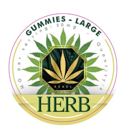 Rebel Herb Gummies (10mg (10 Gummies))