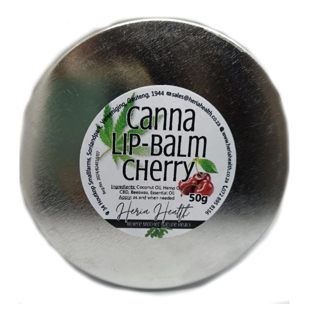 Canna Lip Balm 50g (Cherry)