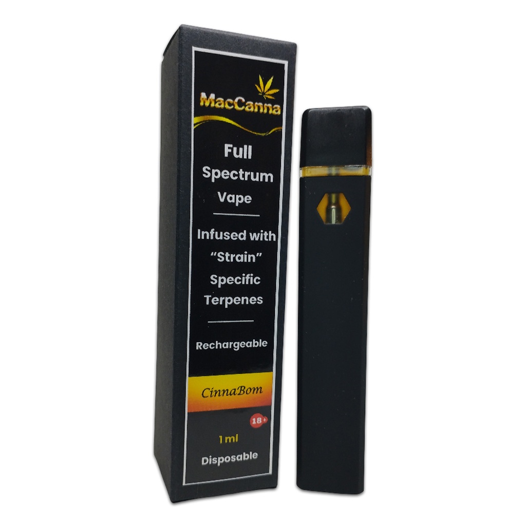 Full Spectrum Disposable Vape 1ml - CinnaBom (Hybrid)