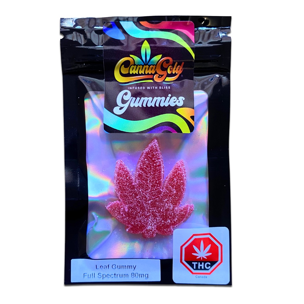 Gummy Leaf Single 80mg (1x80mg)
