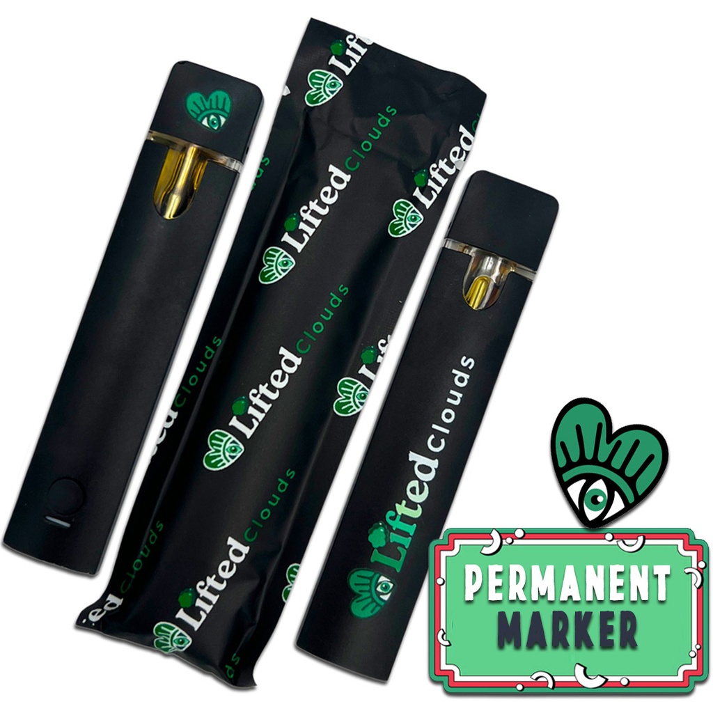 Lifted Delta 9 Disposable Vape 0.5ml (in a sleeve) - Permanent Marker (Hybrid)
