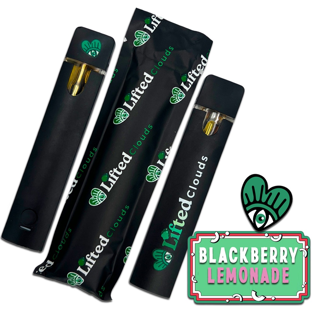 Lifted Delta 9 Disposable Vape 0.5ml (in a sleeve) - Blackberry Lemonade (Hybrid)