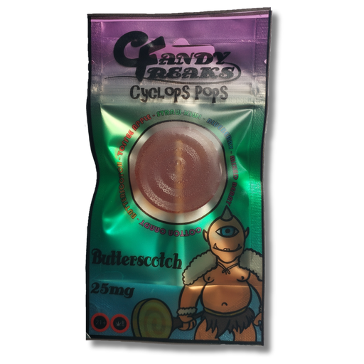 Candy Freaks Cyclops Pops 25mg - Butterscotch