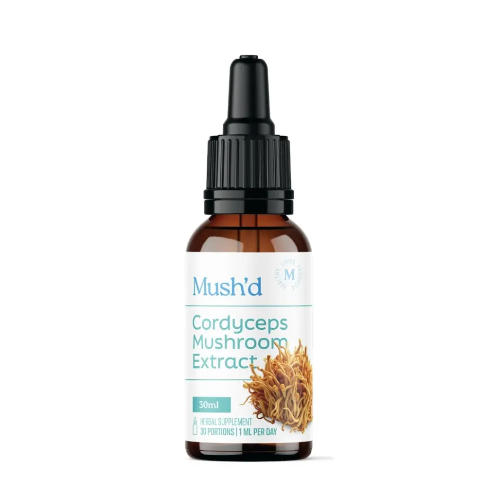 Dual Extracted Mushroom Tincture - Cordyceps 30ml