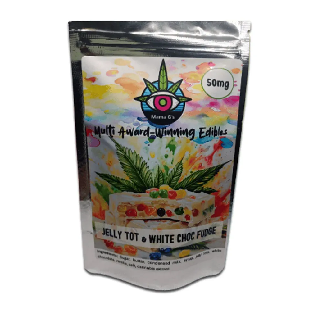 Jelly Tots & White Chocolate Fudge - Full Spectrum (Pack of 10) (50 mg)