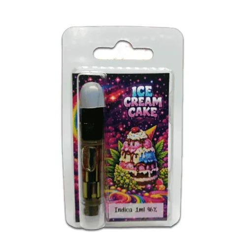 Distillate Vape Cart 1ml - Ice Cream Cake (Indica)