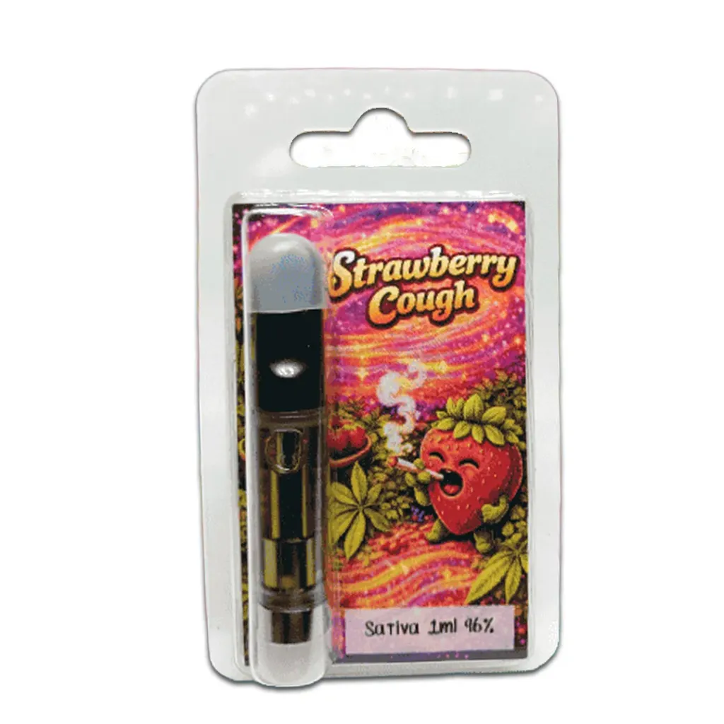Distillate Vape Cart 1ml - Strawberry Cough (Sativa)