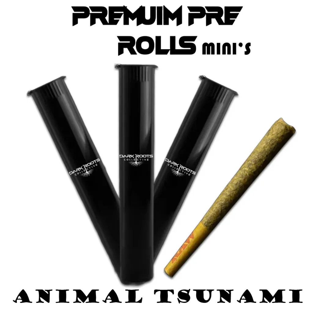Primo Premium Mini Pre-Rolls 0.7g - Indoor - Animal Tsunami (Indica)