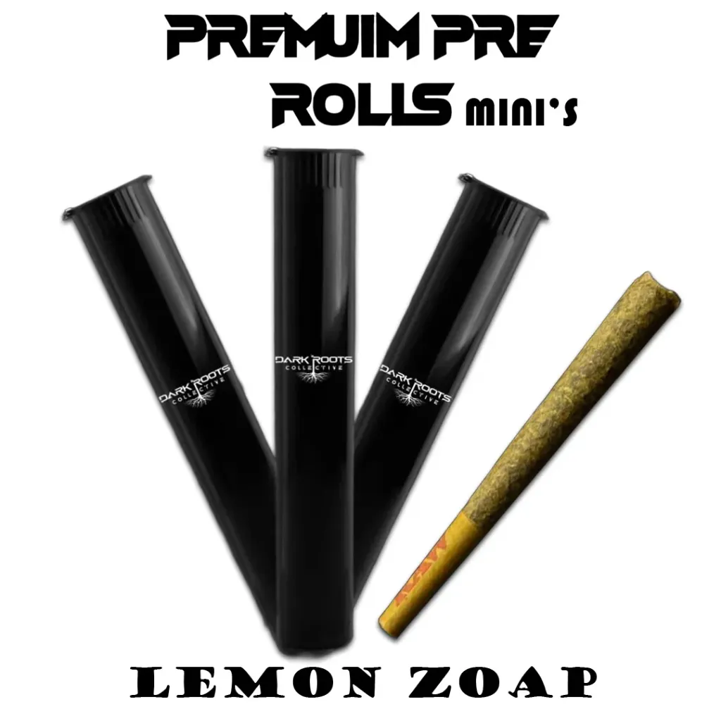 Primo Premium Mini Pre-Rolls 0.7g - Indoor - Lemon Zoap (Sativa)