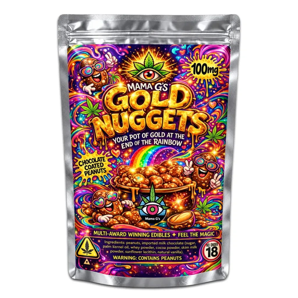 Gold Nuggets 100mg (Chocolate Coated Peanuts)
