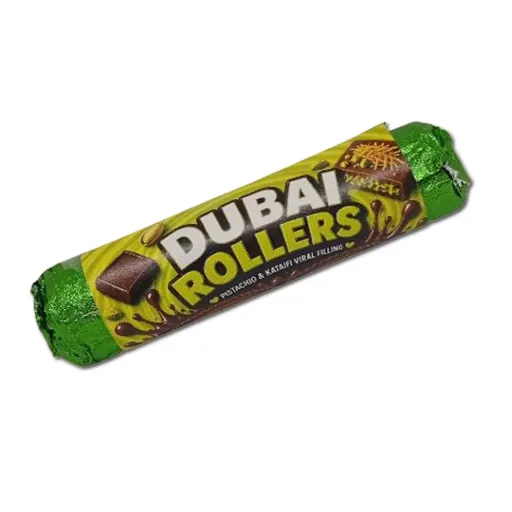 Dubai Chocolate Rollers (Pack of 5) (120 mg)