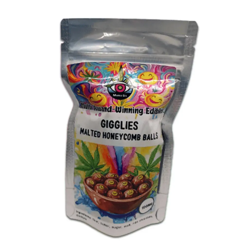 Wispa Gigglies Chocolate-Coated Malted Honeycomb Balls 100mg