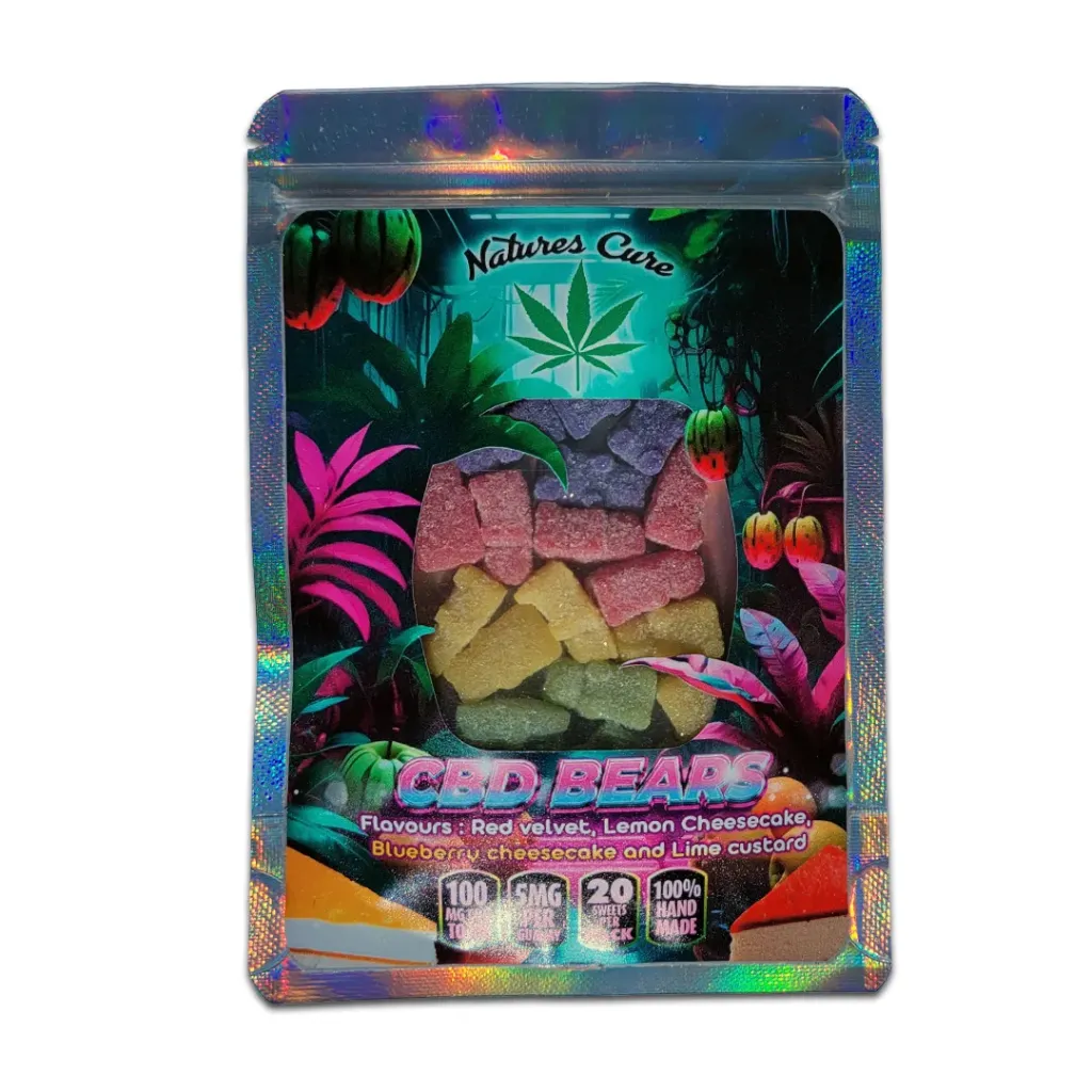 CBD Gummies - CBD Bears 100mg (20x5mg)