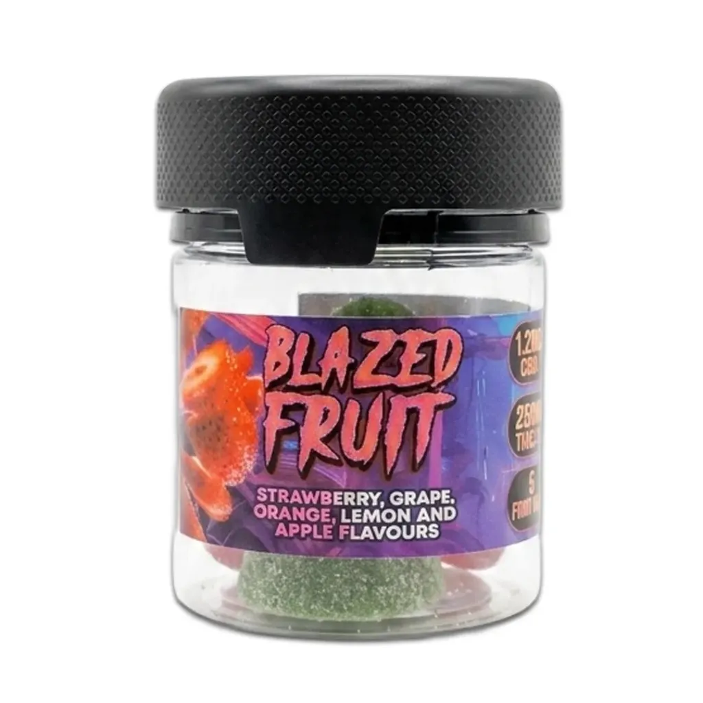 FECO Gummies - Blazed Fruit Tub 125mg (5x25mg)