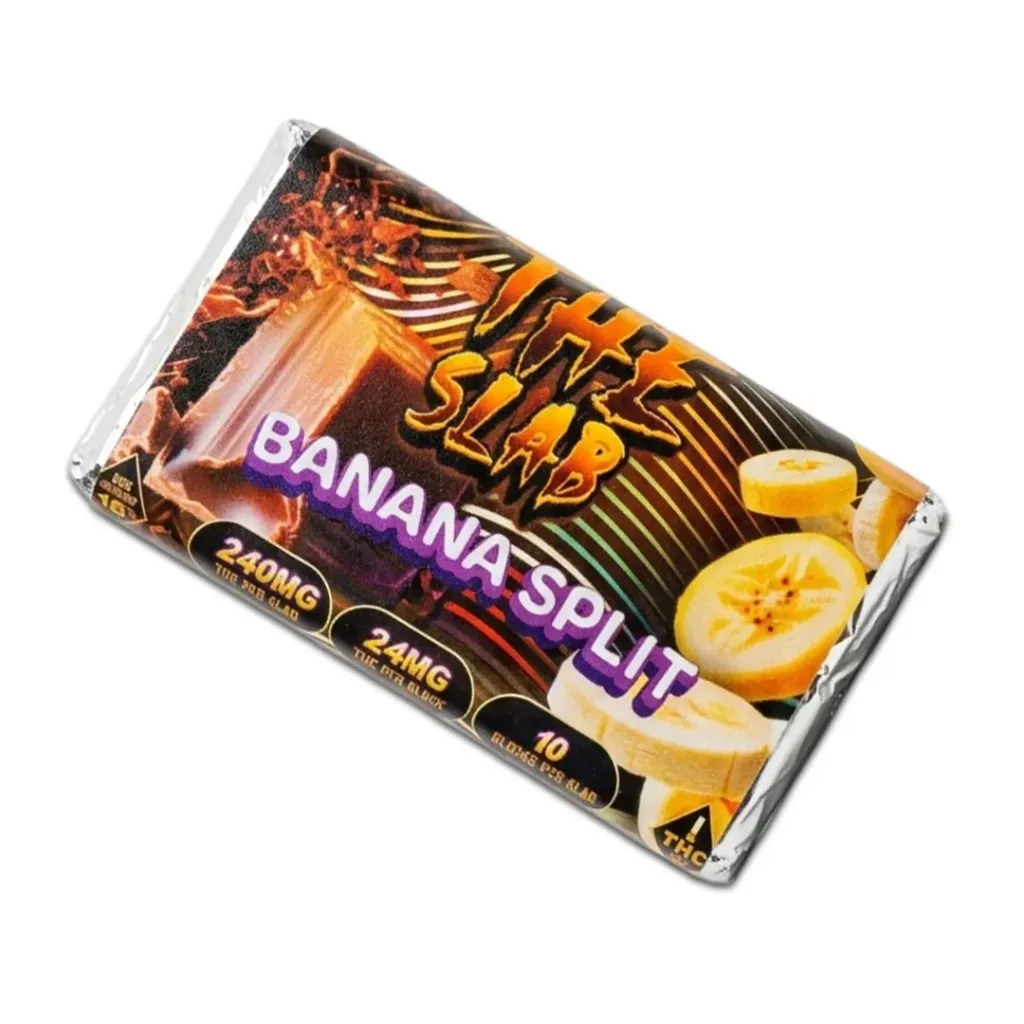 The Slab - Banana Split Belgian Chocolate 240mg