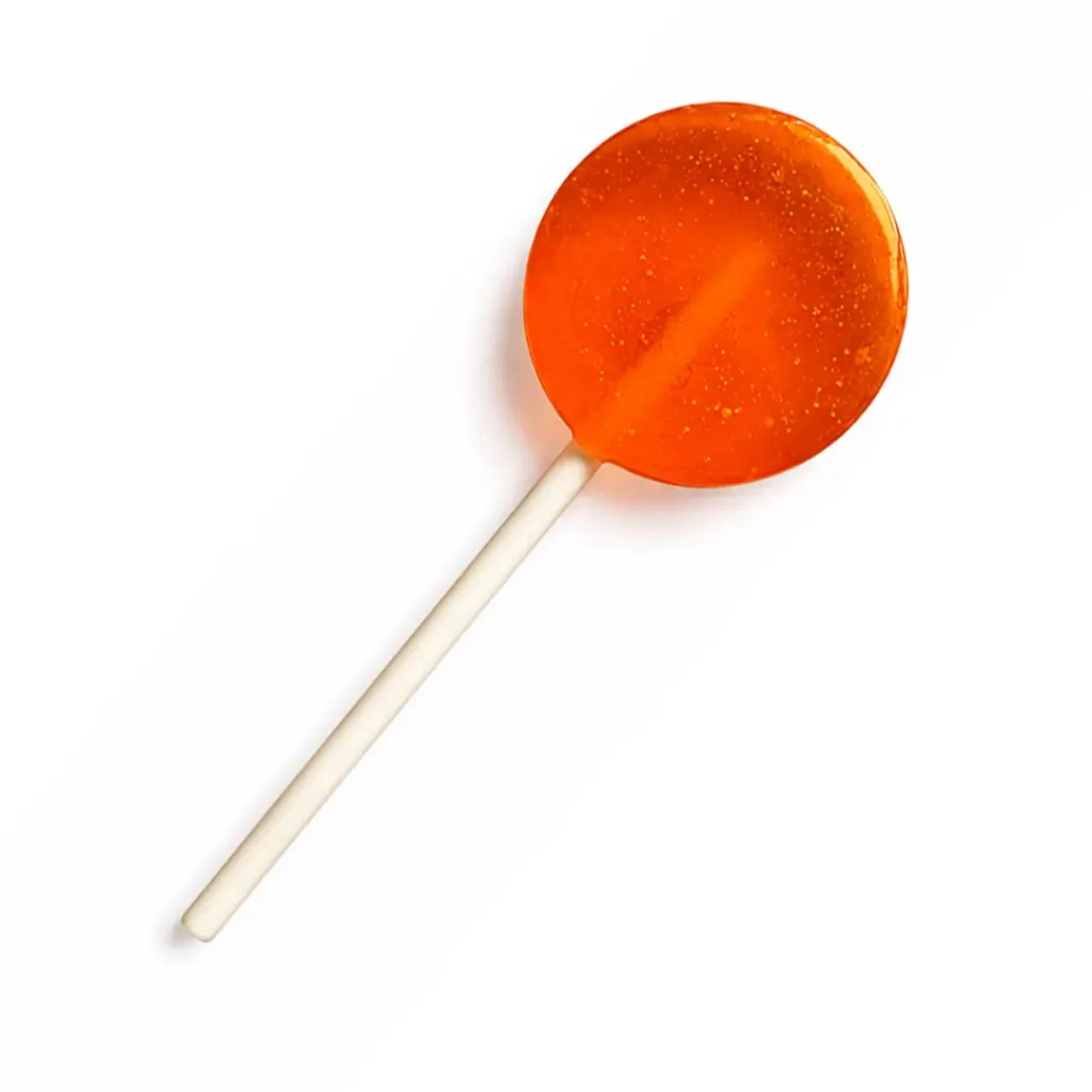 Sugar Free Fruity Lollipops - Orange - Full Spectrum 30mg (Sativa)