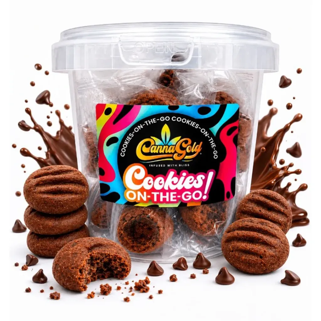 Chocolate Chip Cookies On-The-Go 1200mg (40x30mg) – Large Tub